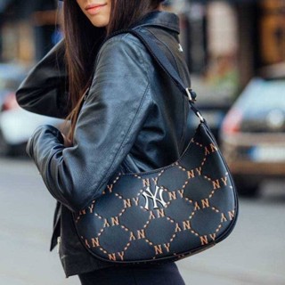 MLB LEATHER MONOGRAM HOBO BAG