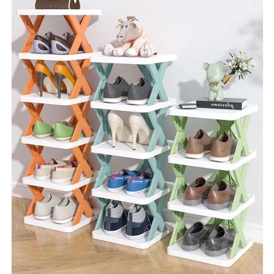 YY ชั้นวางรองเท้า ชั้นวางของ แบบ DIY 1901