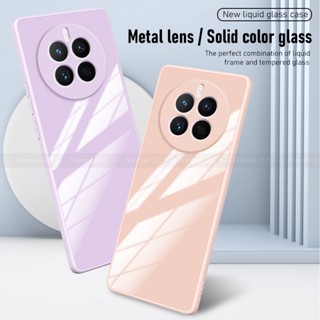 Huawei Mate 50 P50 P30 Pro เคสแข็ง กระจกนิรภัย ด้านหลัง เคสโทรศัพท์
