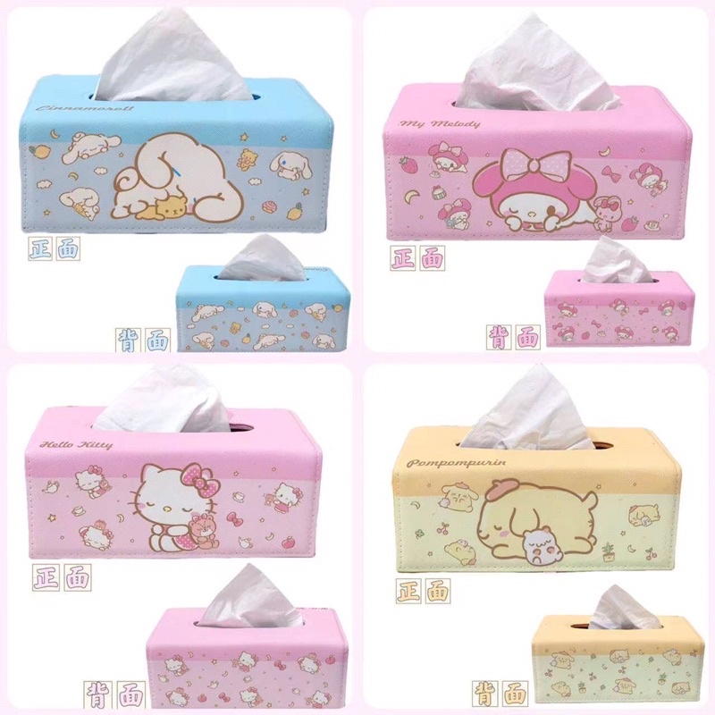 กล่องใส่กระดาษทิชชู่ งานหนังลายการ์ตูน - รูปที่ 5