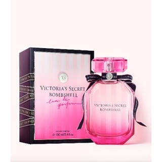 ของแท้!!! Victorias Secret Bombshell EDP 100 ml. กล่องซีล ป้ายไทย เบิกช้อป (พร้อมส่งค่ะ)