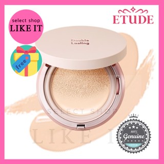 [ETUDE] Double Lasting Cushion Glow 15g UV Protection   | Shipping from Korea | Free Gift