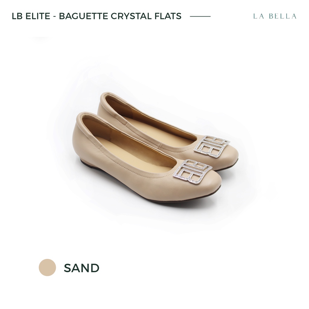 LA BELLA รุ่น LB ELITE BAGUETTE CRYSTAL - SAND