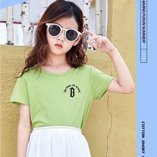 K-2348-SHORT  3สี เสื้อยืดเด็ก เสื้อเด็กแขนสั้นลายน่ารักๆ  เสื้อแขนสั้นลายการ์ตูน