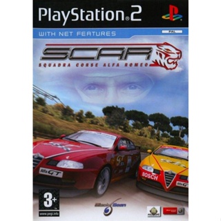 S.C.A.R.: Squadra Corse Alfa Romeo (Europe) PS2 แผ่นเกมps2 แผ่นไรท์ เกมเพทู