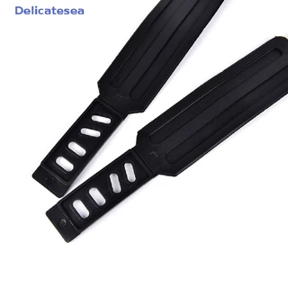 [Delicatesea] เทปสายรัดที่เหยียบเท้า สําหรับออกกําลังกาย ปั่นจักรยาน 1 คู่