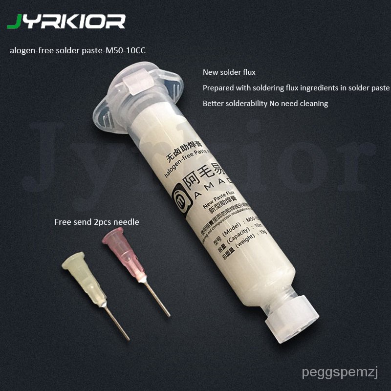 Amaoe Halogen Free LeadFree Rosin Soldering Paste Flux Solder Ball