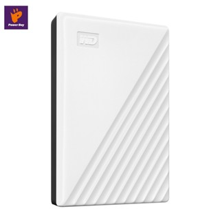 WD ฮาร์ดดิสพกพา (1TB, สีขาว) รุ่น My Passport