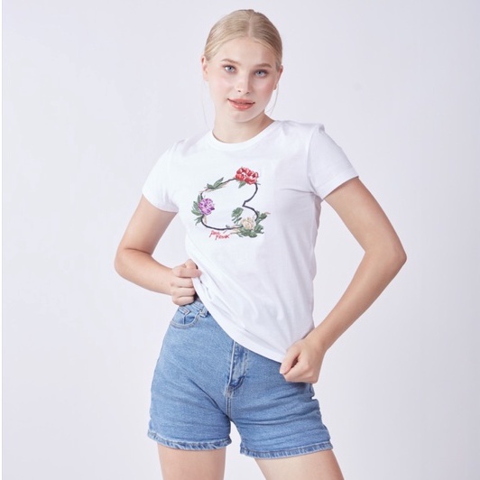 Paul Frank เสื้อยืด WOMENS TEESHIRT SECRET GARDEN