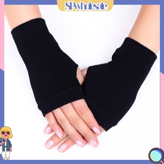 (SPwholesale) ถุงมือให้ความอบอุ่น สีพื้น แฟชั่นฤดูใบไม้ร่วง และฤดูหนาว สําหรับโรงเรียน ผู้ชาย และผู้หญิง 1 คู่