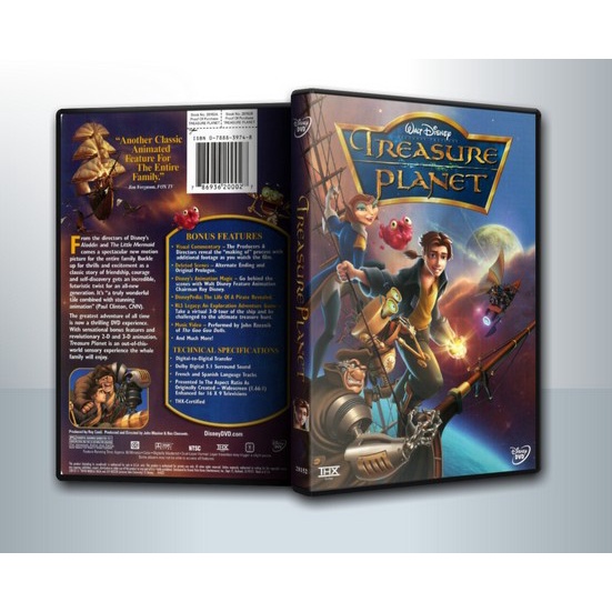 [ DVD CarToon มีปก+สกรีนแผ่น-ไม่มีกล่อง ] TREASURE PLANET ผจญภัยล่าขุมทรัพย์ดาวมฤตยู ( 1 DVD )