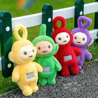 【Ready Stock】25cm Standing Teletubbies Joint Movable Plush Toy Children Preschool Education Gift