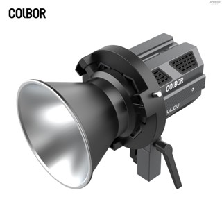 Colbor CL60 ไฟเติมแสงวิดีโอ LED 65W 2700K-6500K CRI97+ 10 โหมดเอฟเฟคไฟ APP รีโมตคอนโทรล หน้าจอ LCD ขนาดใหญ่ 2 นิ้ว พร้อม Bowens Mo