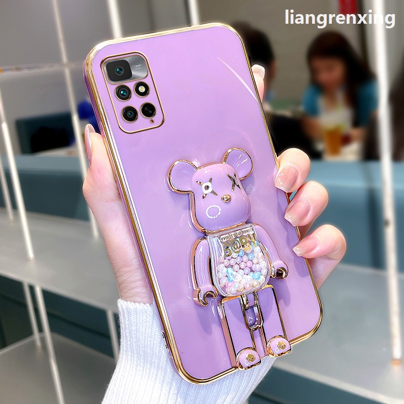 เคส redmi note 11 4g xiaomi redmi note 11s redmi note 11 pro 5g เคสซิลิโคนนิ่ม ชุบไฟฟ้า กันกระแทก สําหรับ redmi note 11 4g xiaomi redmi note 11s redmi note 11 pro 5g DDTGZJ01 น่ารัก ลายการ์ตูน กันกระแทก