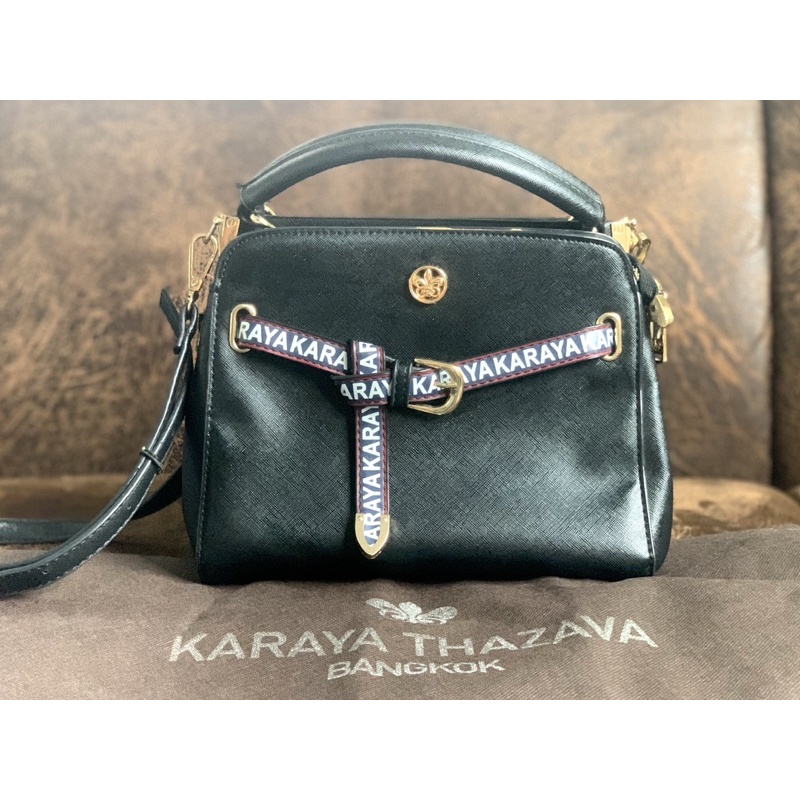 กระเป๋าสะพายข้าง KARAYA แบรนด์แท้