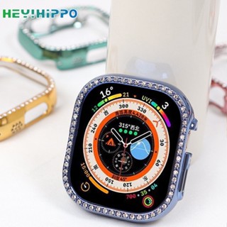 เคสนาฬิกาข้อมือ Pc ฝังเจาะ สําหรับ iwatch ultra 8 7 49 มม. 45 มม. 41 มม. iwatch series 6 se 5 4 44 มม. 40 มม.