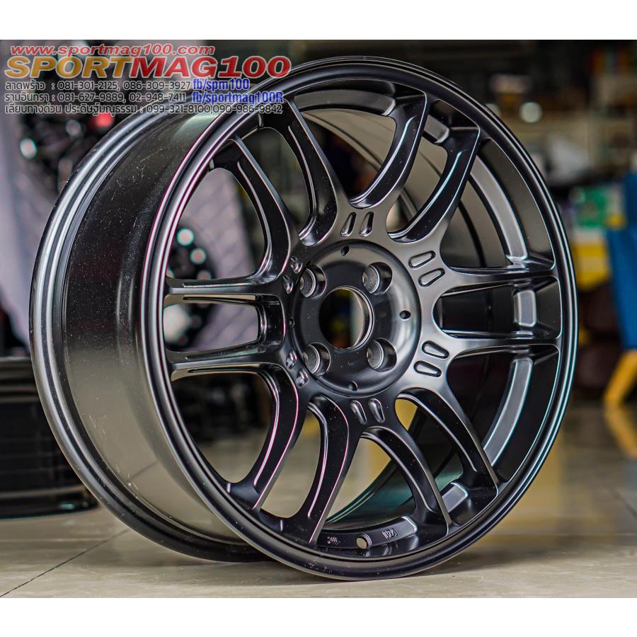 ล้อแม็กใหม่ SSW S330 4รู100 ET35 ดำด้าน  8-17นิ้ว
