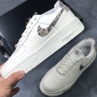 ❃ใหม่ AF1 AIR force 1 nlke AJ1 Retro Flat Sneakers (ขนาด 36-45)