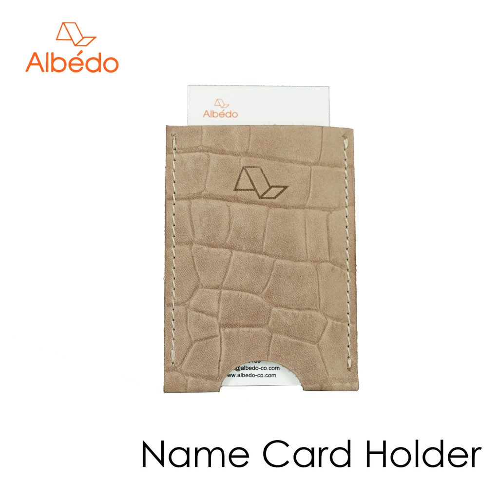 [Albedo] กระเป๋าใส่นามบัตร / NAME CARD HOLDER / ที่เก็บนามบัตร - ABPR04877 [สินค้าสมนาคุณงดจำหน่าย]
