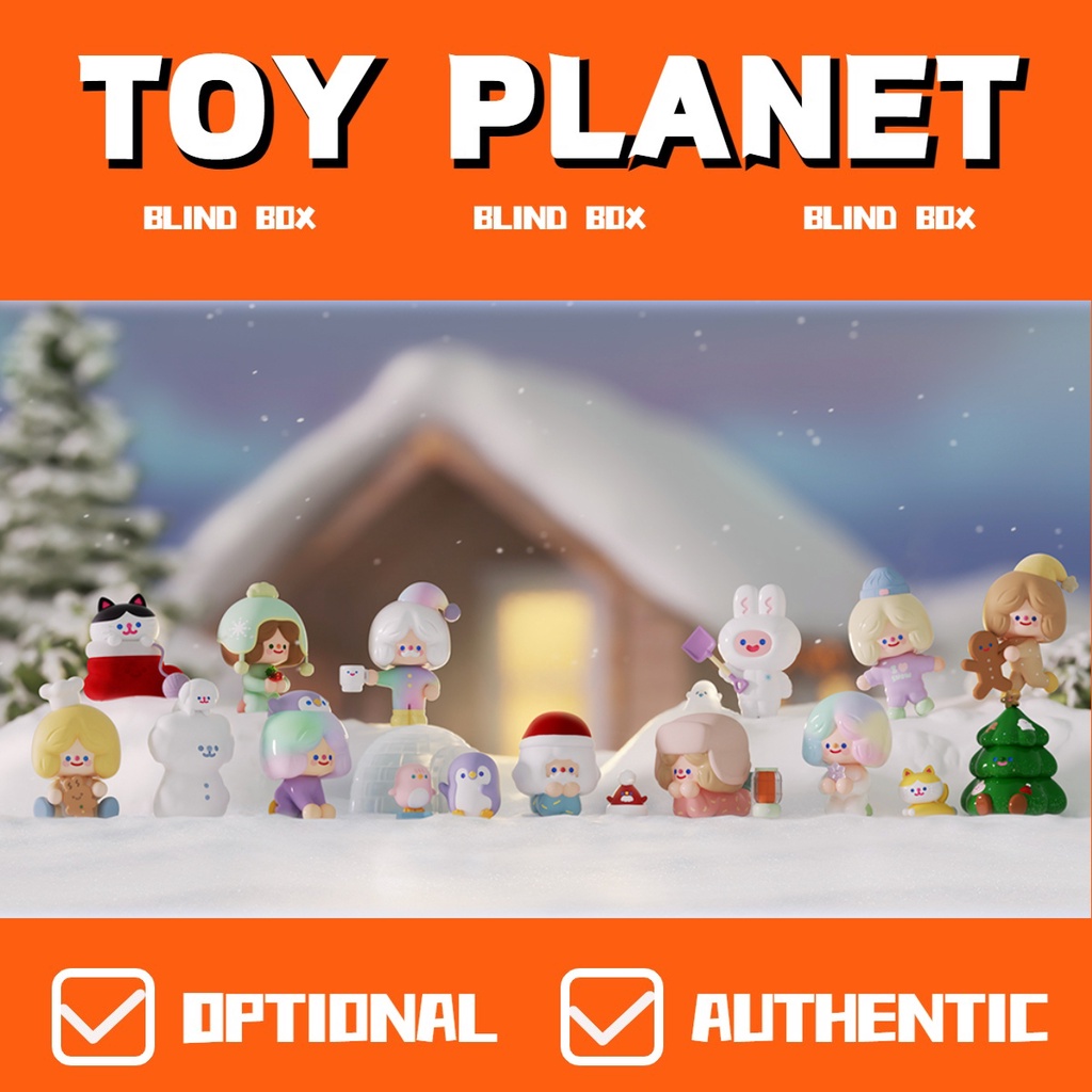 [ Toy PLANET ] POP MART ART Toy RICO HAPPY WINTER DAYS FINDING UNICORN Blind Box Cute Action Figurine Toy