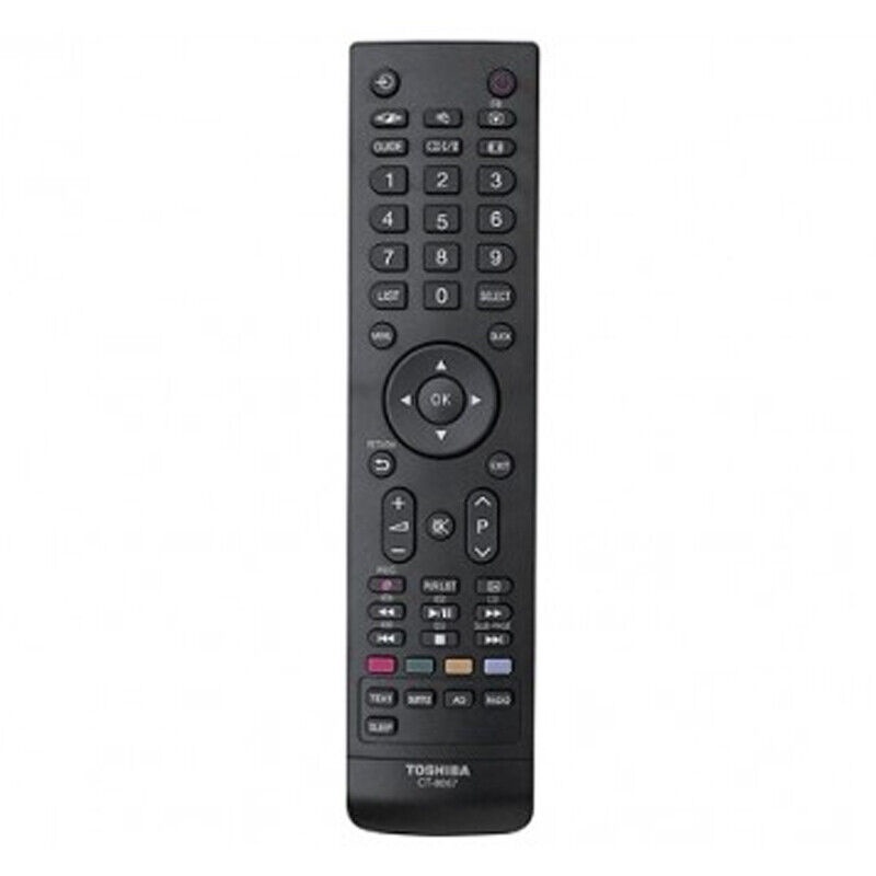 ใหม่ CT-8067 สําหรับ Toshiba สมาร์ททีวีรีโมทคอนโทรล 32L3650 32L3656 55L3650 55L3750 CT-8068