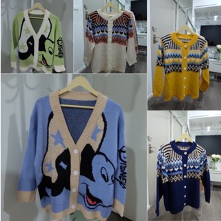 เสื้อกันหนาวไหมพรม คาร์ดิแกน