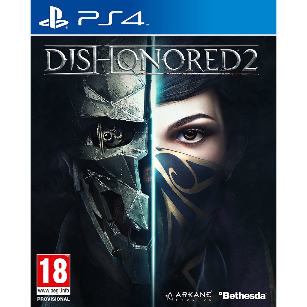 PS4 Dishonored 2 (Zone2/EU)( English ) แผ่นเกม ของแท้ มือ1 มือหนึ่ง ของใหม่ ในซีล แผ่นเกมส์