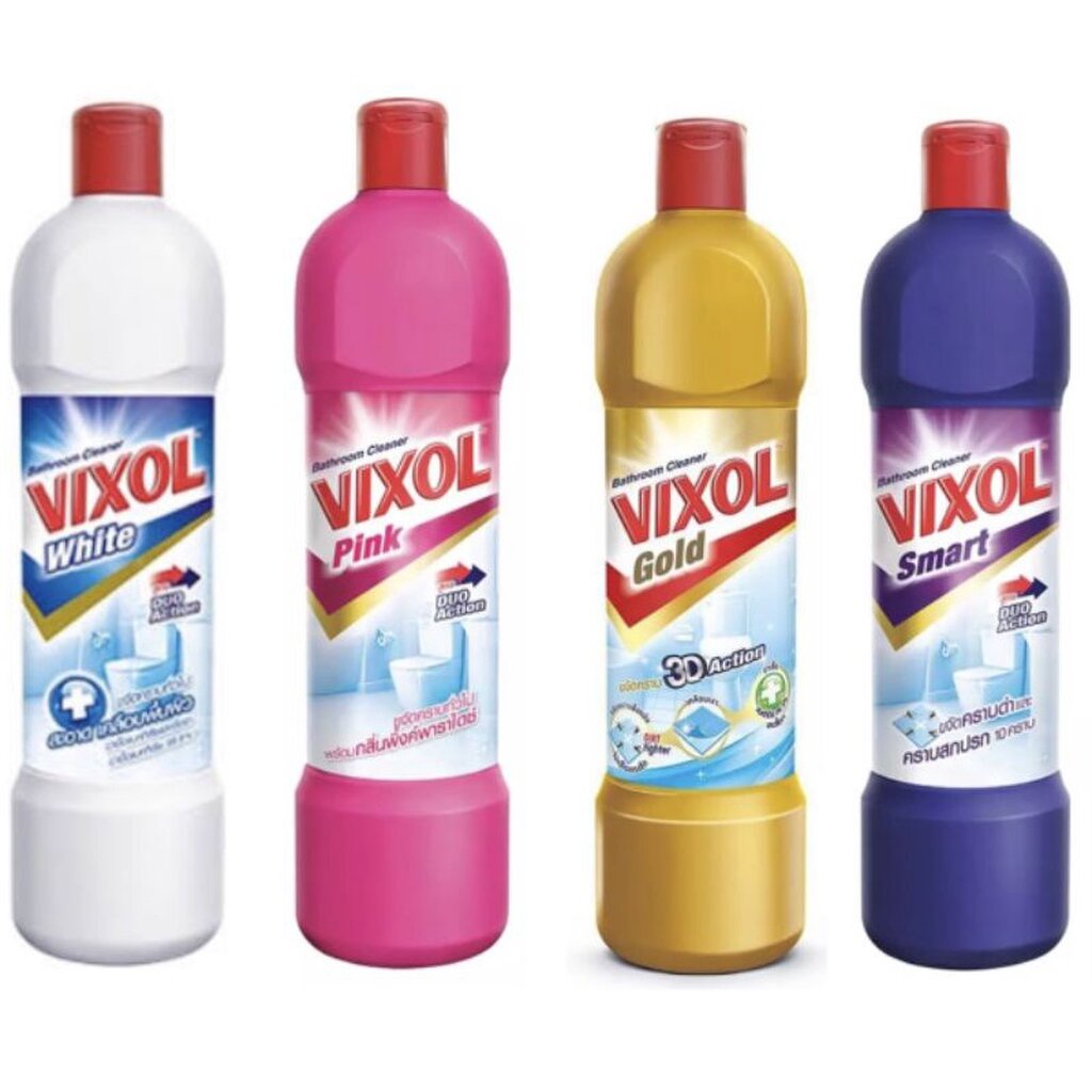 VIXOL วิกซอล ผลิตภัณฑ์ทำความสะอาดห้องน้ำและสุขภัณฑ์ ขนาด 450 มล 1 ขวด