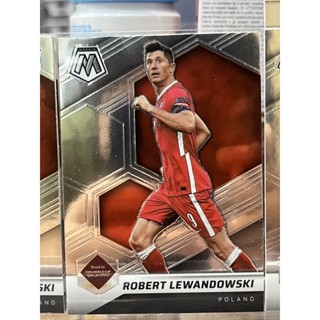 2021-22 Panini Mosaic เบสการ์ดทีมโปแลนด์ ฟีฟ่าเวิลด์คัพกาตาร์ 2022 Base Card Poland 🇵🇱