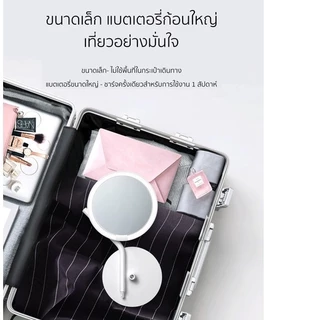 AMIRO ฟรีของขวัญ กระจกAMIRO กระจกแต่งหน้ามีไฟ LED ระดับมืออาชีพ CRI95 แบตเตอร์รี่2000mAhเป็นกระจกตั้งมีไฟขนาดมินิ