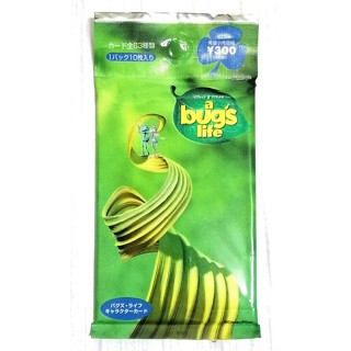 (Sealed Pack) ซองสุ่มการ์ด อนิเมชั่นดิสนีย์เรื่อง ตัวบั๊กส์ หัวใจไม่บั๊กส์ ( A BUGS LIFE ) DISNEY PIXAR