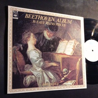 แผ่นเสียง 12 นิ้ว BEETHOVEN  Album 16Easy Piano  Pieces เพลงคลาสสิค ยอดนิยมตลอดกาลทดลองฟังได้ครับ