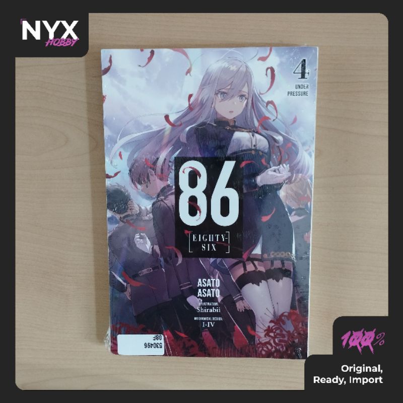 86: แปดสิบหก (ไลท์โนเวล) นําเข้าภาษาอังกฤษ เยน เล่ม 4