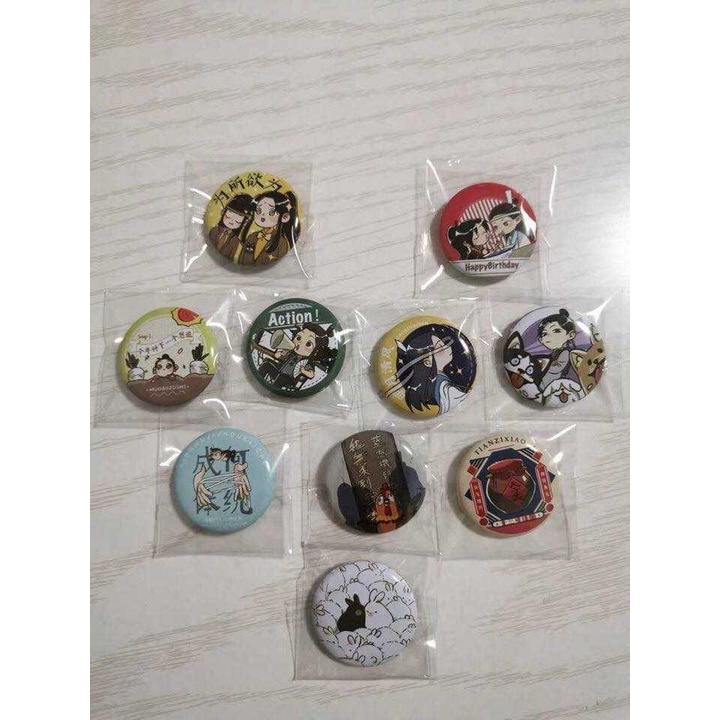 [พร้อมส่ง] Montage Set เข็มกลัด ปรมาจารย์ลัทธิมาร