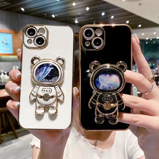 เคสโทรศัพท์ซิลิโคน TPU แบบนิ่ม ลายนักบินอวกาศ มีป็อบอัพ สําหรับ Samsung S10 S10 Plus Note20 Note20 Ultra Note10 Note10 Pro