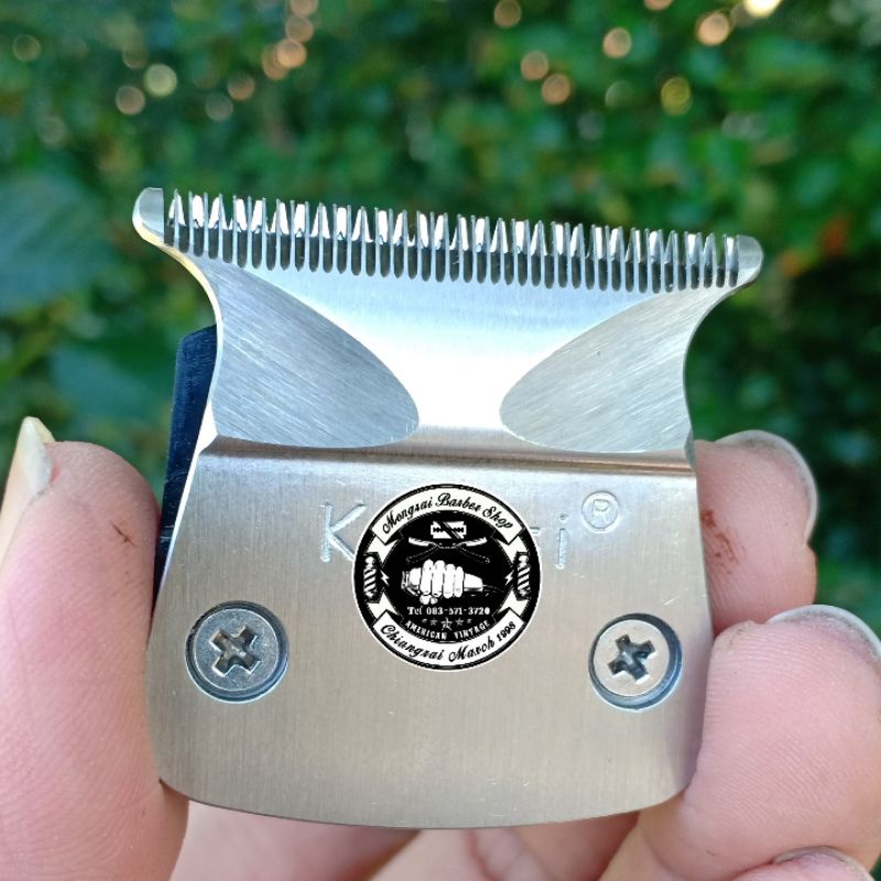 ฟันพร้อมหัว km-5017 แต่งฟันแบบหลังเว้าลับคมพร้อมใช้งาน(ไม่รวมตัวเครื่อง)