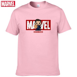 เสื้อยืด พิมพ์ลาย Marvel The Avengers Doctor Strange สําหรับผู้ชาย