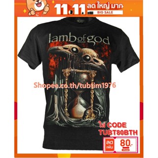 เสื้อวง Lamb Of God เสื้อวงดังๆ วินเทจ เสื้อวินเทจ แลมบ์ ออฟ ก็อด LOG1685