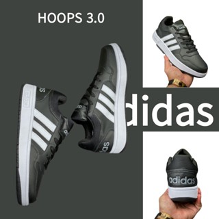 （ยิงจริง）Adidas HOOPS 3.0 ของแท้100%💯รองเท้าผ้าใบ รองเท้า รองเท้าวิ่ง รองเท้า adidas GY5432-1-4