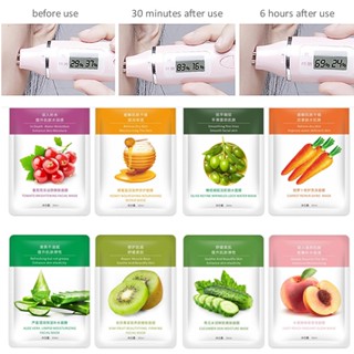 Wholesale Mask 1000pcs Disposable Face Whitening Mask for Face for Dark Skin Kiwi Honey Aloe Fruit Moisturizing Masks Sh