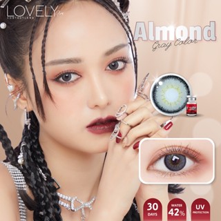 LovelyLens Almond Eff.19 Gray ใหญ่