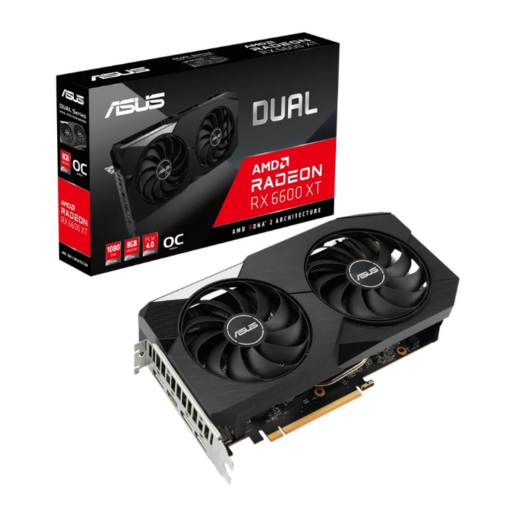 RX6600XT O8G - ASUS DUAL 8GB GDDR6