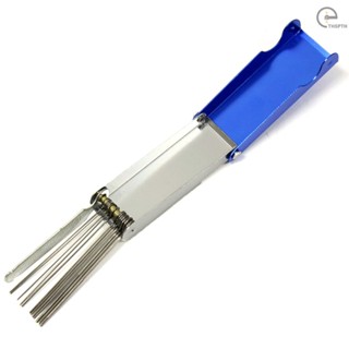 [T&amp;H] 13 in 1  Nozzle Tip Cleaner Blue Metal Shell for Soldering