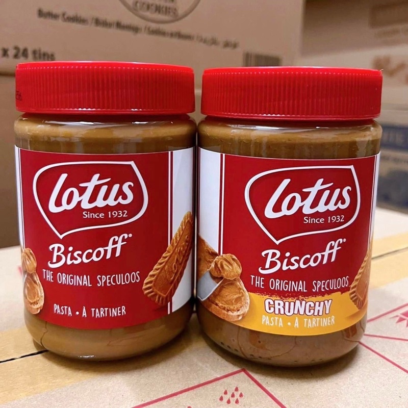 Lotus Biscoff spread สเปรดรสบัตเตอร์คาราเมล 400g **อ่านรายละเอียดก่อนสั่งซื้อ**