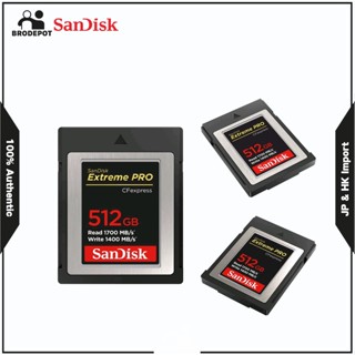 SanDisk 64GB 128GB 256GB 512GB Extreme PRO CFexpress Card Type B memory card  SDCFE-512G-GN4NN