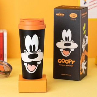 ( พร้อมส่ง ) LocknLock x Disney Goofy Tumbler 540ml. รุ่น 2 ฝา