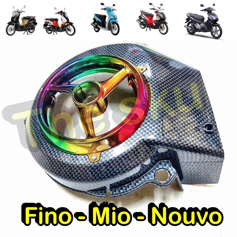 ครอบใบพัด (เคฟล่า/รุ้ง) ** Fino Mio Nouvo ** ของแต่ง