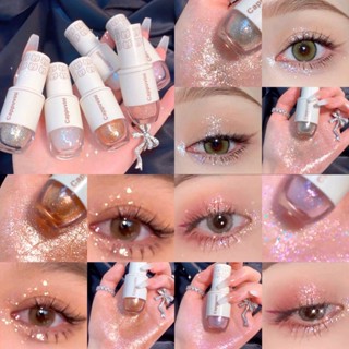 C.165 Cappuvini อายแชโดว์กลิสเตอร์เนื้อลิควิด กันน้ำ กันเหงื…