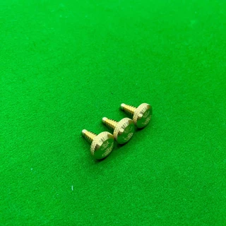 O'MIN CUES Brass Cue Shockproof - จุกกันกระแทกทองเหลือง8เหลี่ยมโอมีนคิวส์