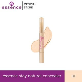 Essence เอสเซนส์ สเตย์ เนเชอรัล คอนซีลเลอร์ แบบแท่ง ใช้ง่าย ปกปิดเนียนเรียบ พกสะดวก ( 3 มล.)